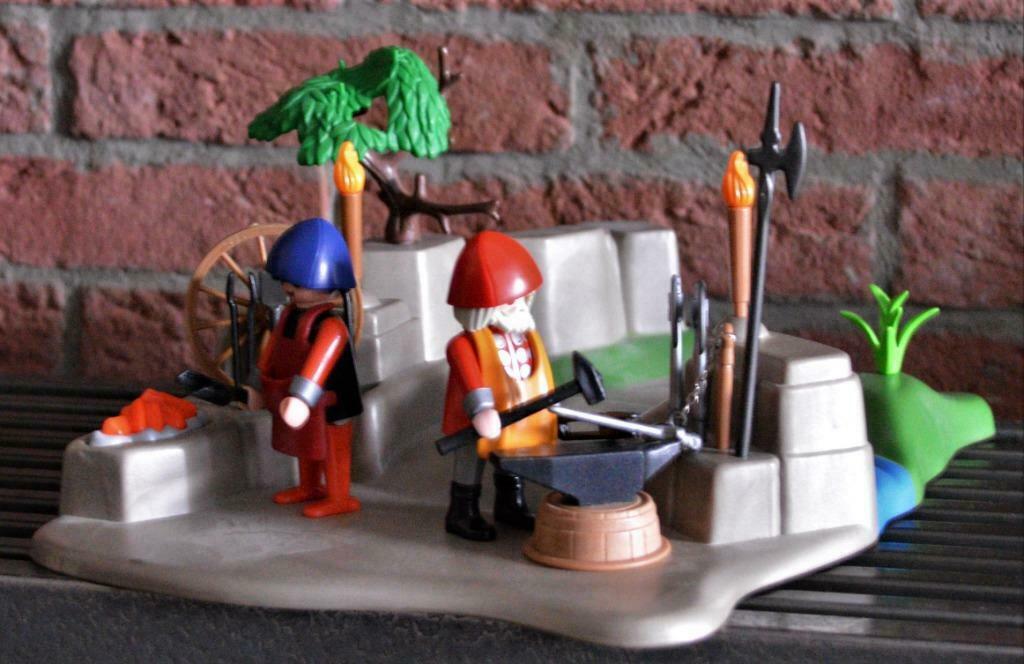 Playmobil forge, Enlèvement ou Envoi, Comme neuf, Ensemble complet