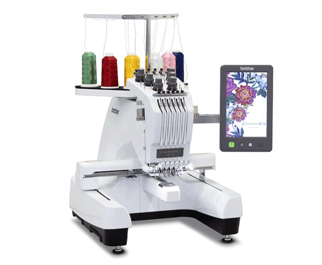 Brodeuse Brother PR680W comme neuve et nombreux accessoires, Enlèvement ou Envoi, Comme neuf, Machine à coudre, Brother