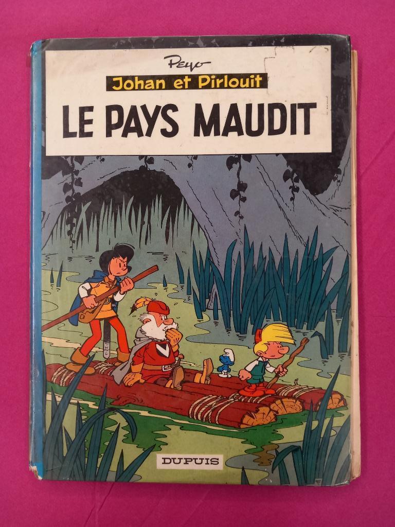 Le Pays Maudit - Johan et Pirlouit, Une BD, Enlèvement ou Envoi, Utilisé, Peyo