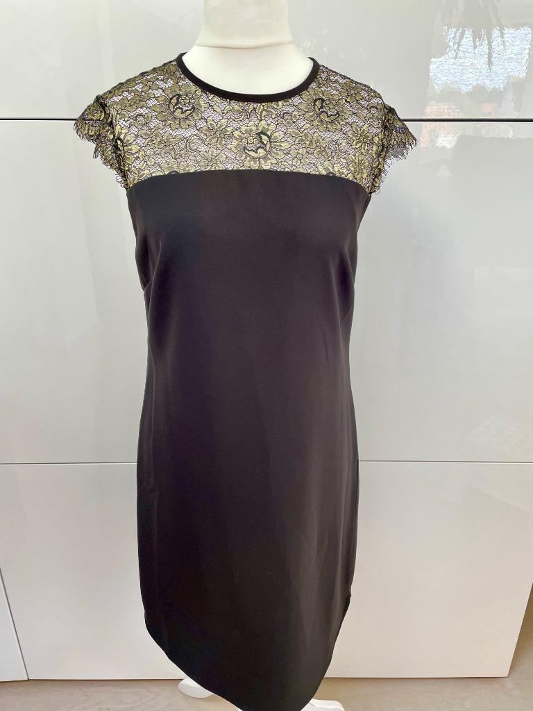 Cocktailjurk Ted Baker - maat 3 (maat 40), Kleding | Dames, Maat 38/40 (M), Verzenden, Zwart, Cocktailjurk