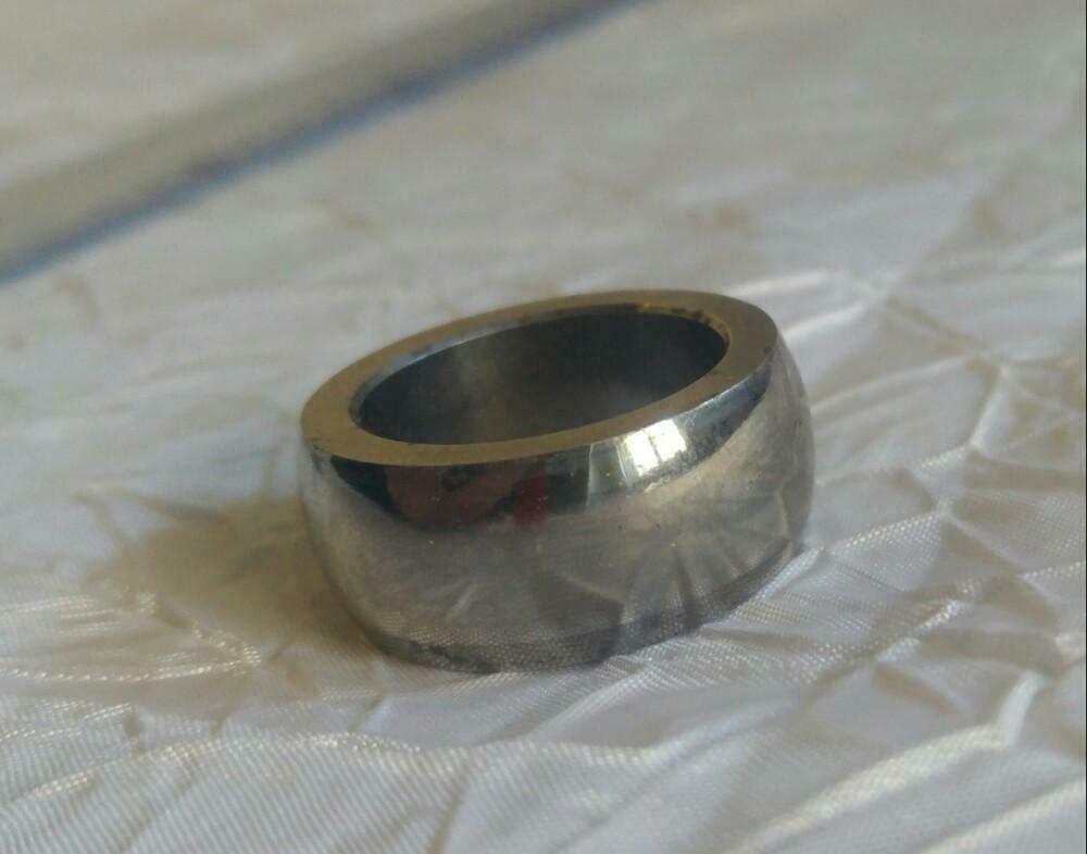 Bague de motard diamètre 21 mm  29 g, Handtassen en Accessoires, Ringen, Ophalen of Verzenden, Gebruikt