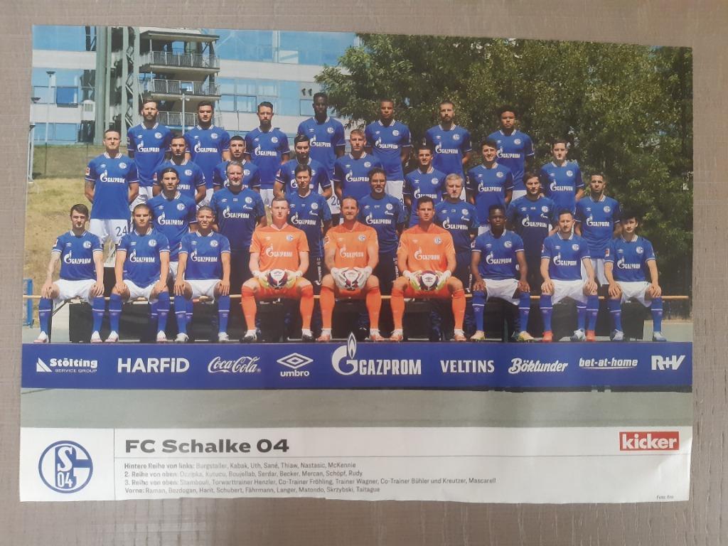 Knipsel FC Schalke 04, Collections, Articles de Sport & Football, Envoi, Utilisé, Affiche, Image ou Autocollant