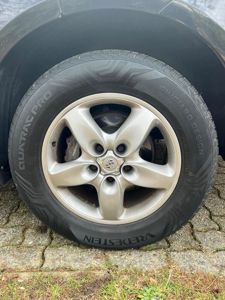 Jantes Porsche Cayenne, Autos : Pièces & Accessoires, 255 mm, Enlèvement, Utilisé, Pneu(s)