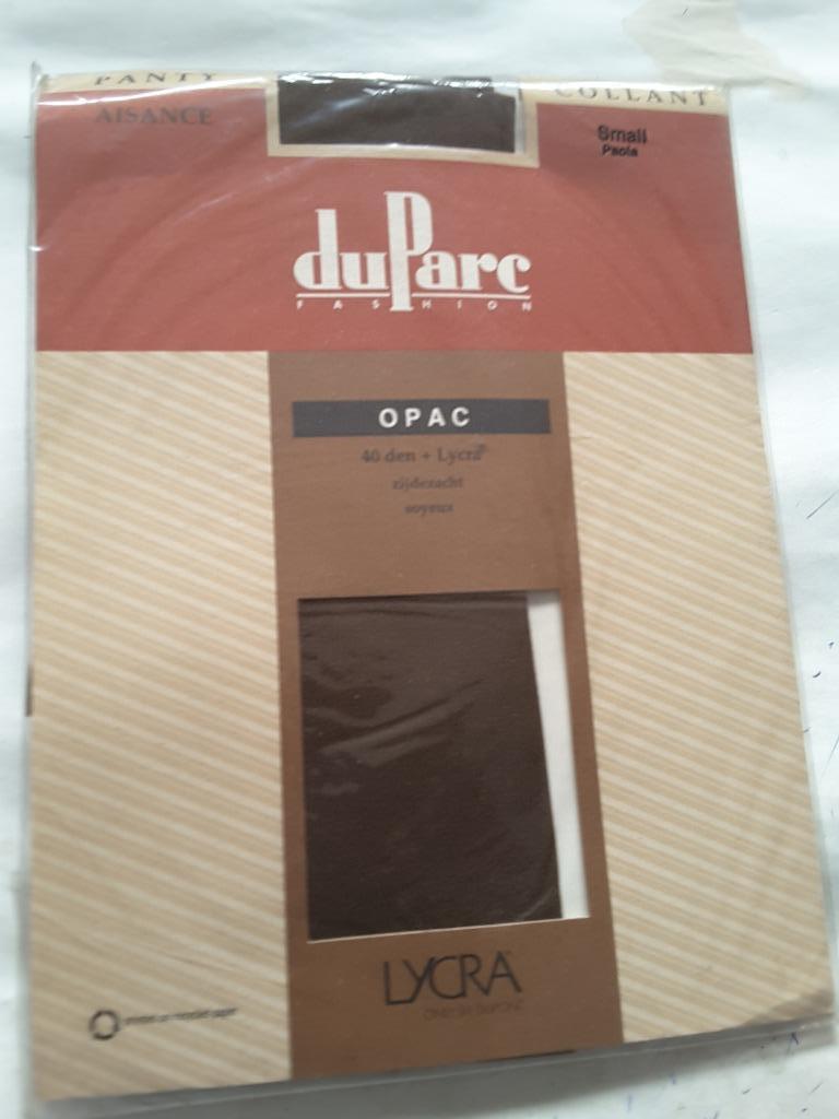 panty collant duParc fashion 40 den+lycra Opac Small Paola, Enlèvement ou Envoi, Neuf, Panty