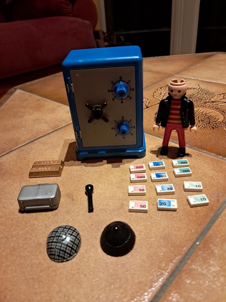 Playmobil 3161 - Cambrioleurs et coffre-fort, Enlèvement ou Envoi, Comme neuf