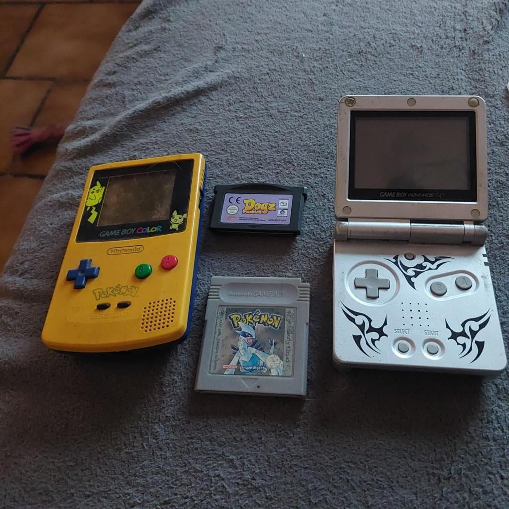gameboy color version pikachu, Ophalen, Game Boy Color, Met games