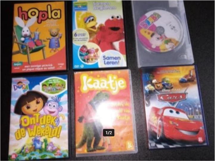 DVD's kinderen all : Plop Bumba Dora Cars enz... 2€/DVD, Cd's en Dvd's, Ophalen of Verzenden, Gebruikt, Avontuur