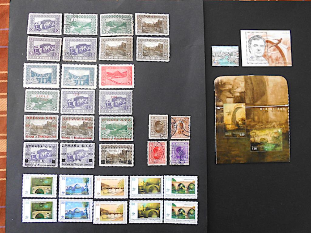 Bosnië Herzegovina : 36 postzegels (1906 - 2004), Ophalen of Verzenden, Joegoslavië