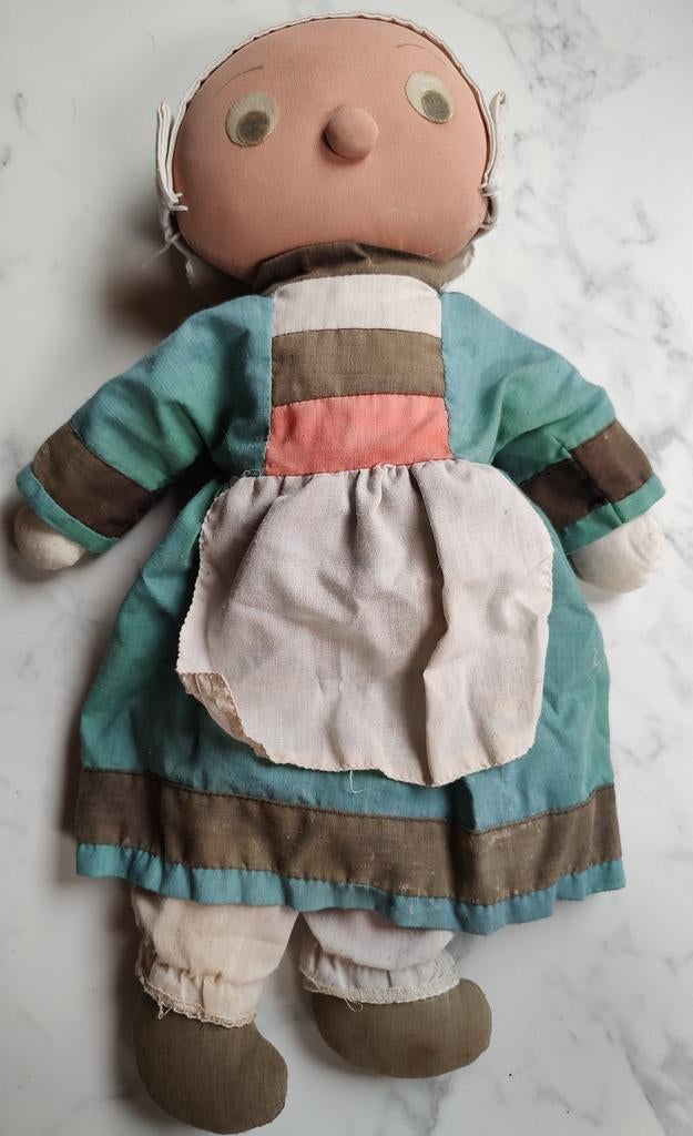 Vintage Bécassine pop, Collections, Enlèvement ou Envoi, Utilisé, Poupée