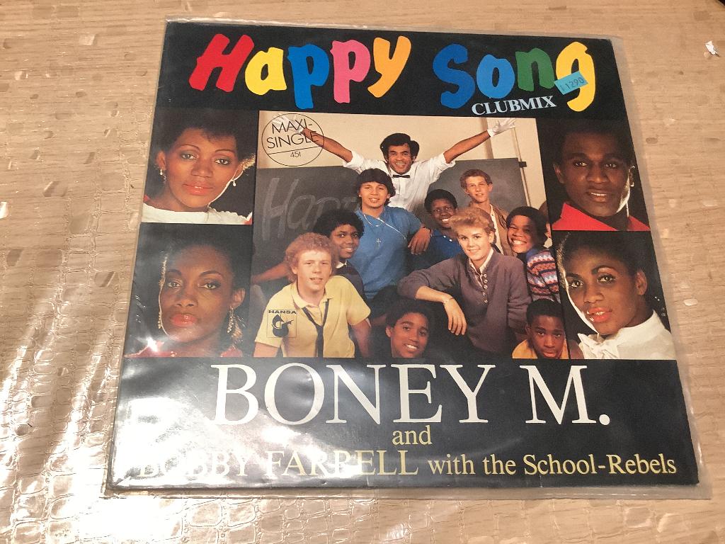 Maxi 45 tours vinyles de Boney M, CD & DVD, Enlèvement, Utilisé, 12 pouces