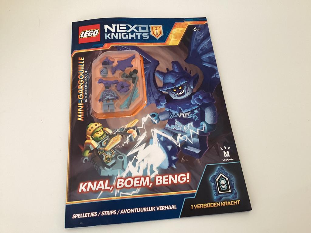 Lego boek, strip NEXO Knights, Ophalen