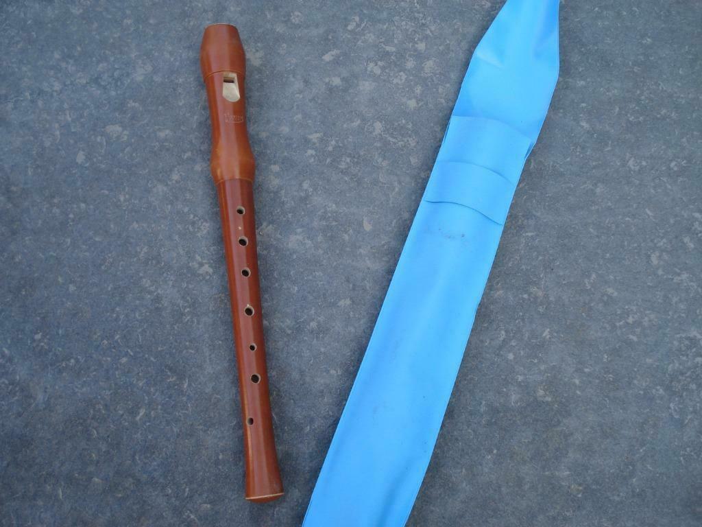 Flûte à bec, en parfait état, Musique & Instruments, Enlèvement ou Envoi, Comme neuf, Avec valise, étui ou housse
