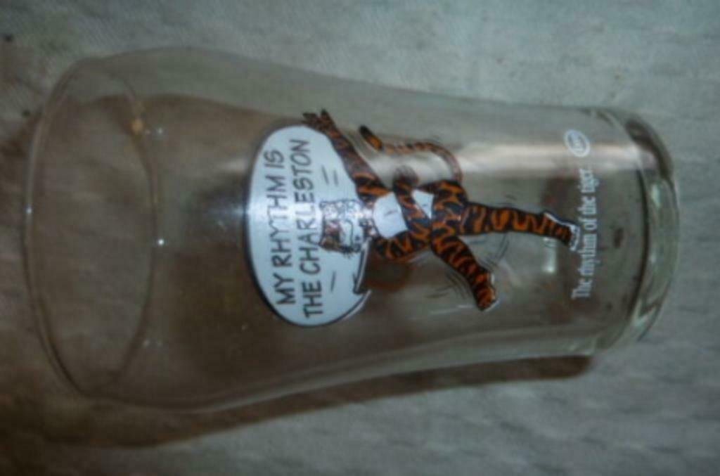 #A limonade MY RHYTHM IS THE CHARLESTON Rhythm of the tiger, Ophalen of Verzenden, Nieuw, Frisdrankglas