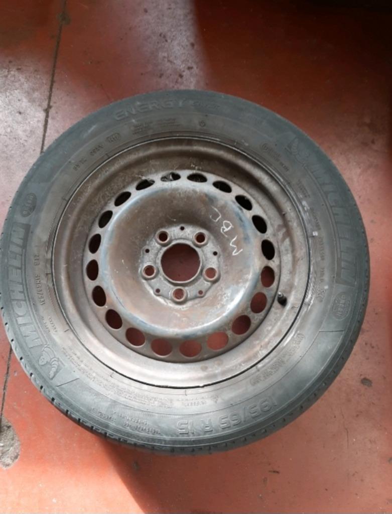 1 Mercedes 15 inch stalen velg, Auto-onderdelen, Ophalen, Gebruikt, Mercedes-Benz