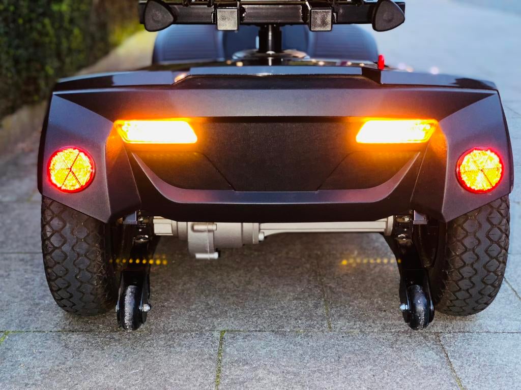 Voiturette électrique Strider ST4D Scootmobiel etat neuf, Enlèvement ou Envoi, Pliant, Comme neuf, Fauteuil roulant électrique