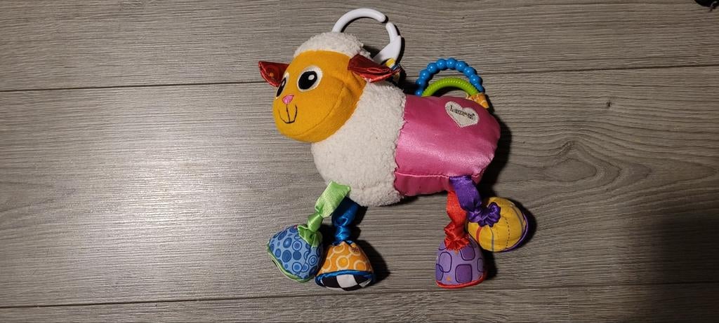 Interactief schaap met knisper elementen van Lamaze, Kinderen en Baby's, Ophalen of Verzenden, Rammelaar