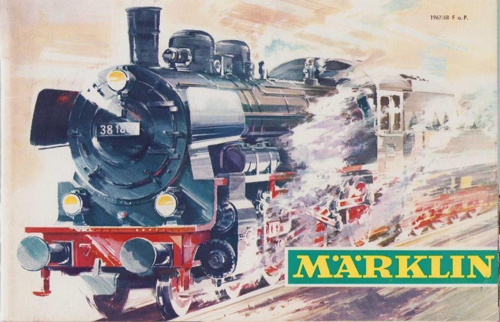 Catalogue MÄRKLIN 1967/68 - Français, Enlèvement ou Envoi, Diverse auteurs, Utilisé, Catalogue