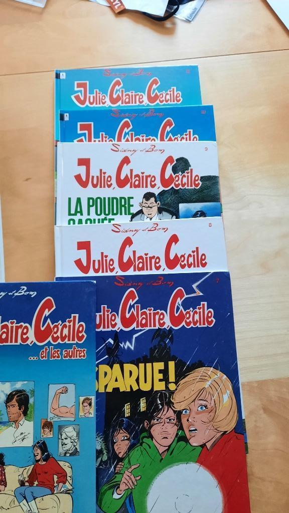 BD Julie Claire Cecile tomes 1 à 11, EO, Livres, Enlèvement ou Envoi