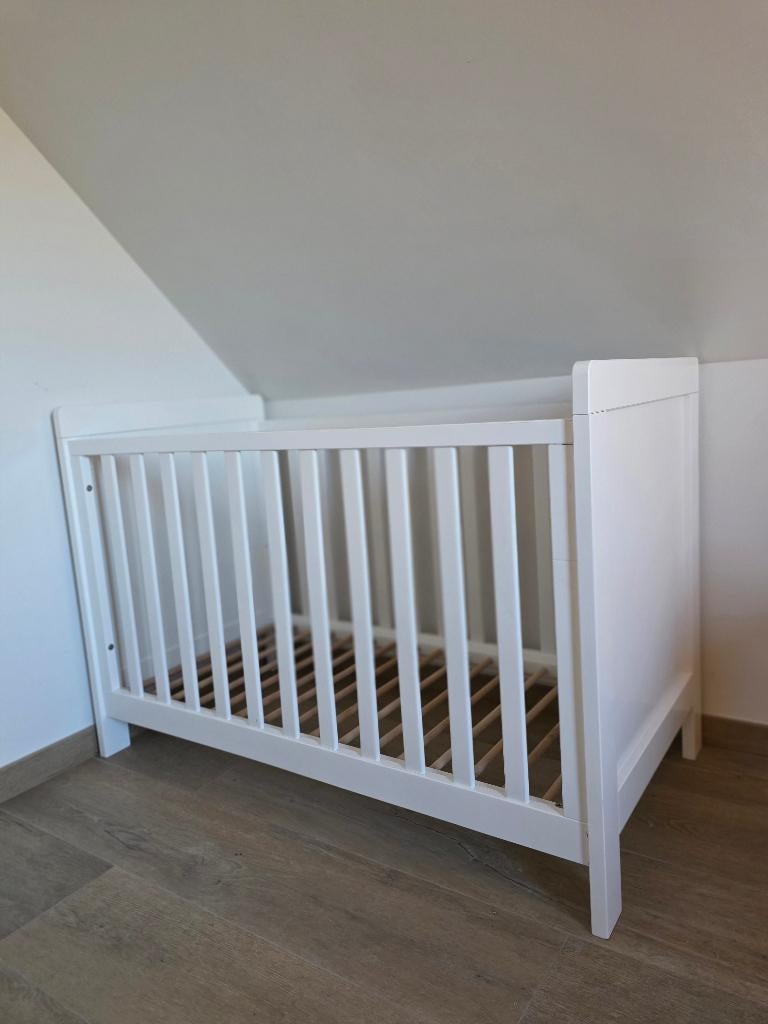 Sommier à lattes réglable EUROPOINT pour lit bébé, Enlèvement ou Envoi, 70 à 85 cm, Comme neuf, Matelas