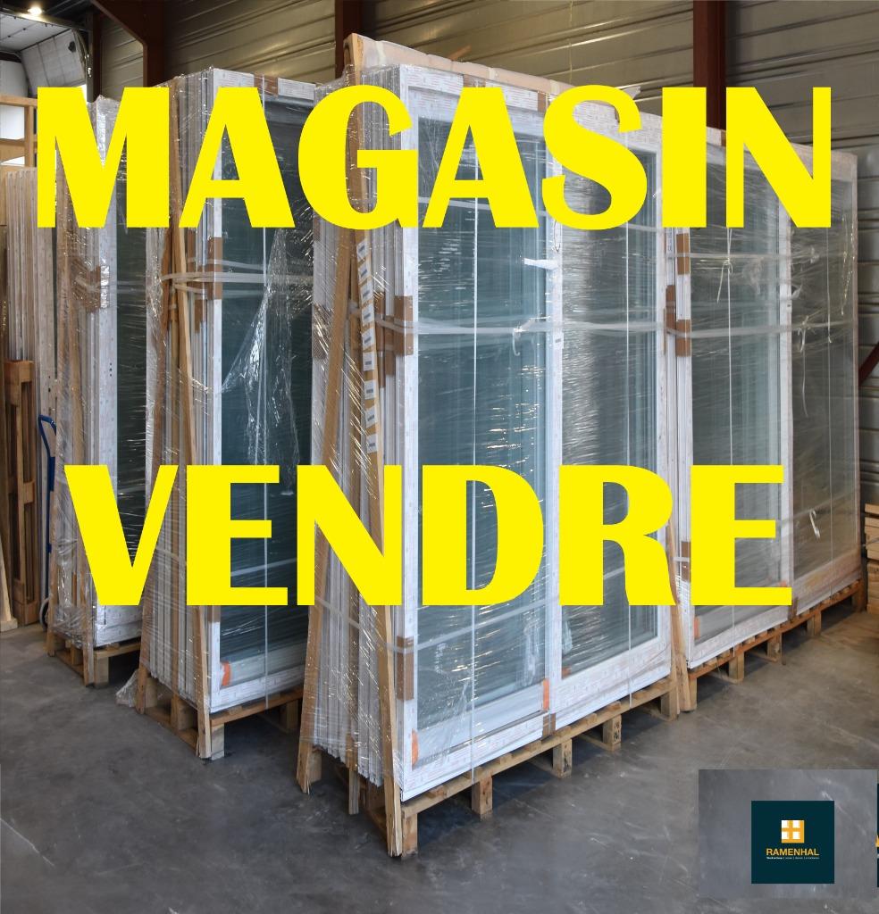 Châssis & Portes coulissantes magasin vendre, Enlèvement ou Envoi, Neuf, Synthétique, Châssis de fenêtre