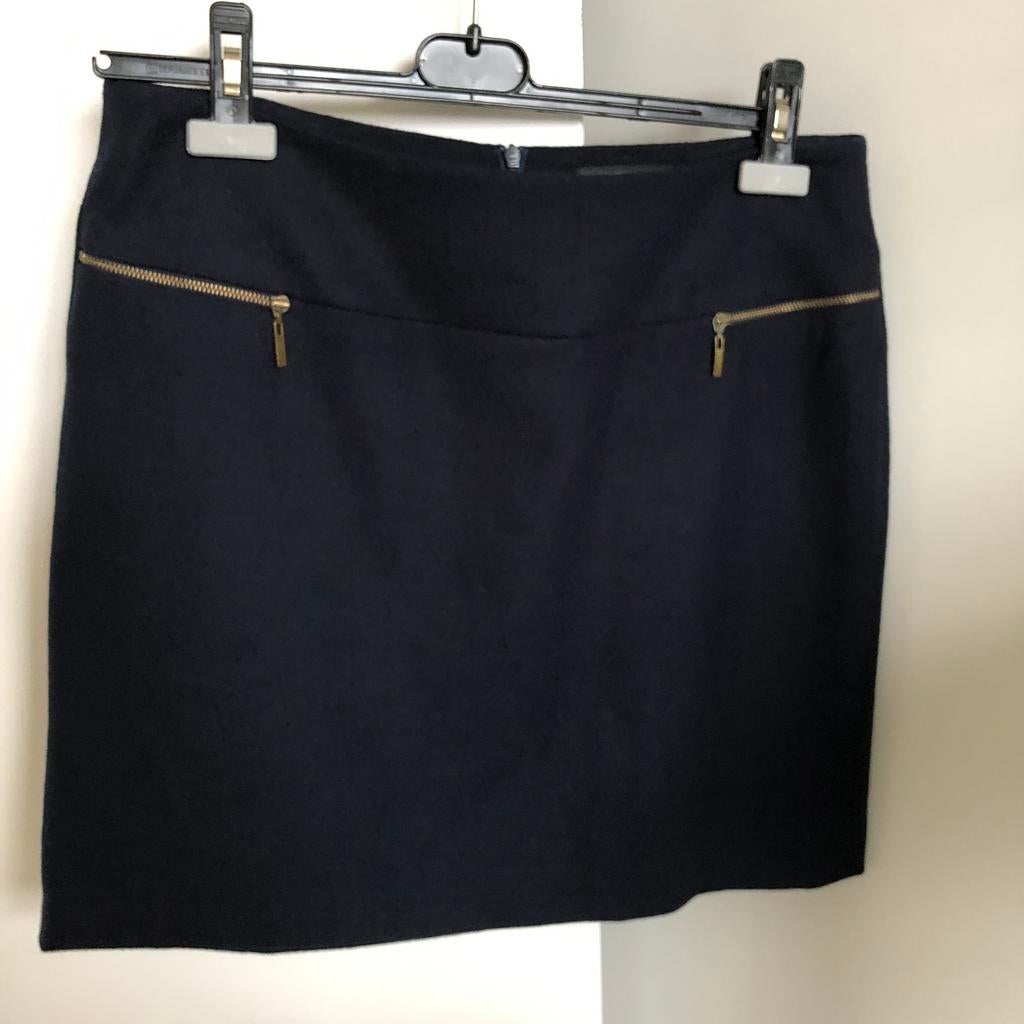 Winterse mini rok blauw Esprit Collection maat M / 38, Ophalen of Verzenden, Zo goed als nieuw, Maat 38/40 (M), Blauw