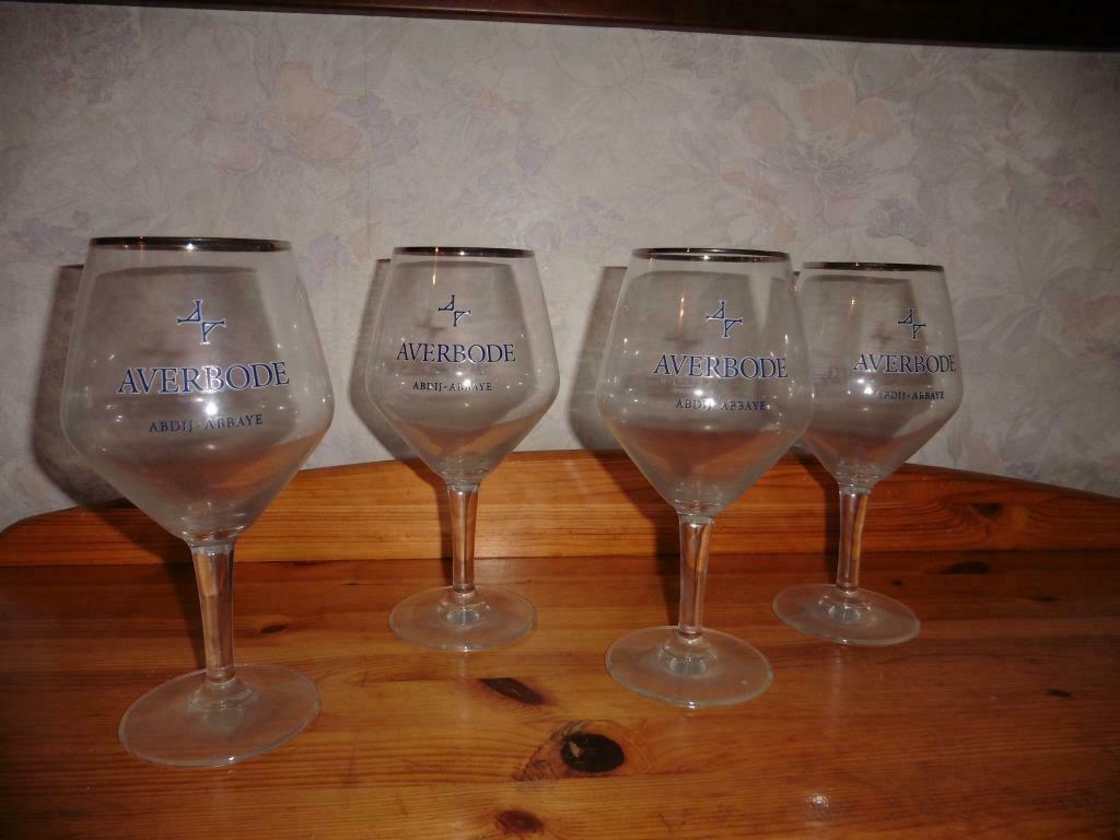 Averbode Abdij glas, Verzamelen, Ophalen of Verzenden, Zo goed als nieuw, Bierglas