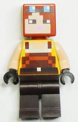 Lego figuur min072 Blacksmith Minecraft, Ophalen of Verzenden, Zo goed als nieuw, Losse stenen, Lego