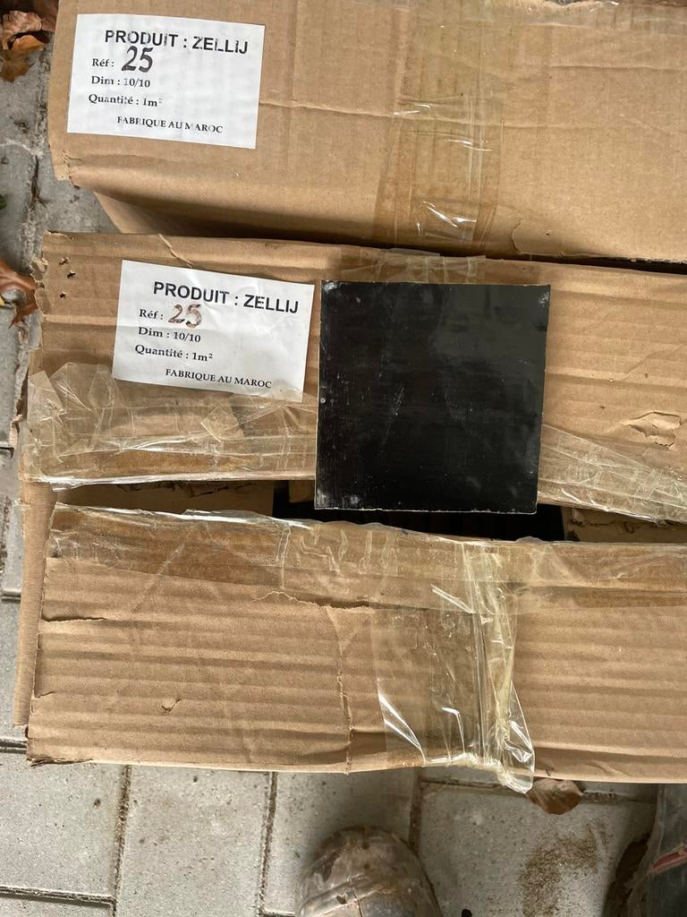 Marrokaanse zellige, Moins de 20 cm, Enlèvement, Moins de 20 cm, Autres matériaux