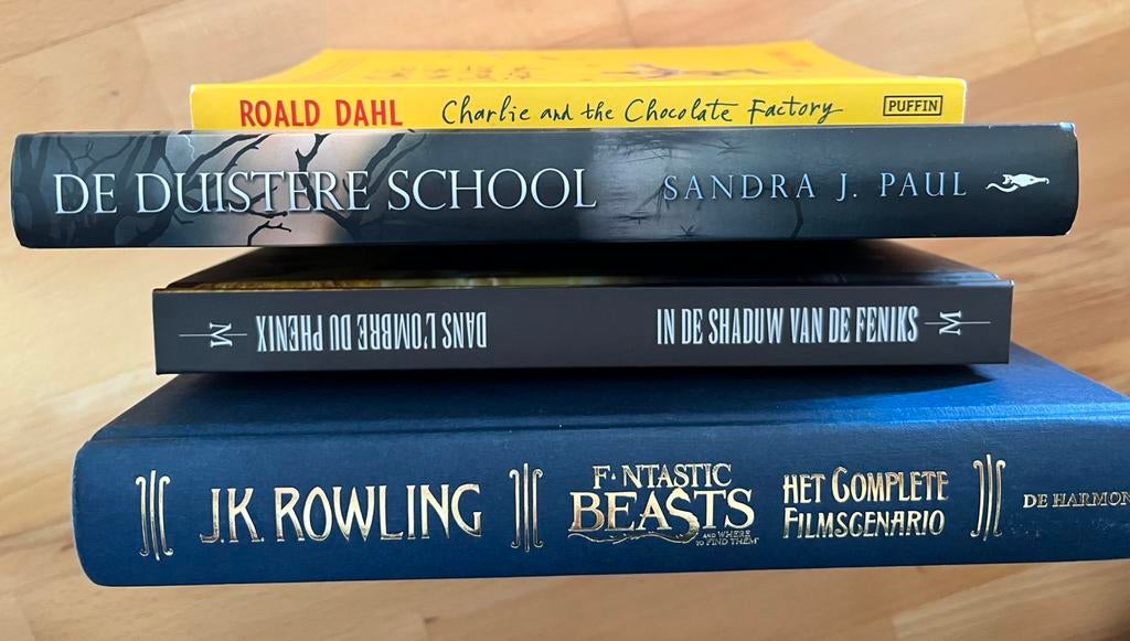 5 boek S.J.Paul Duistere School J.K.Rowling fantastic beasts, Boeken, Ophalen of Verzenden, Sandra J. Paul