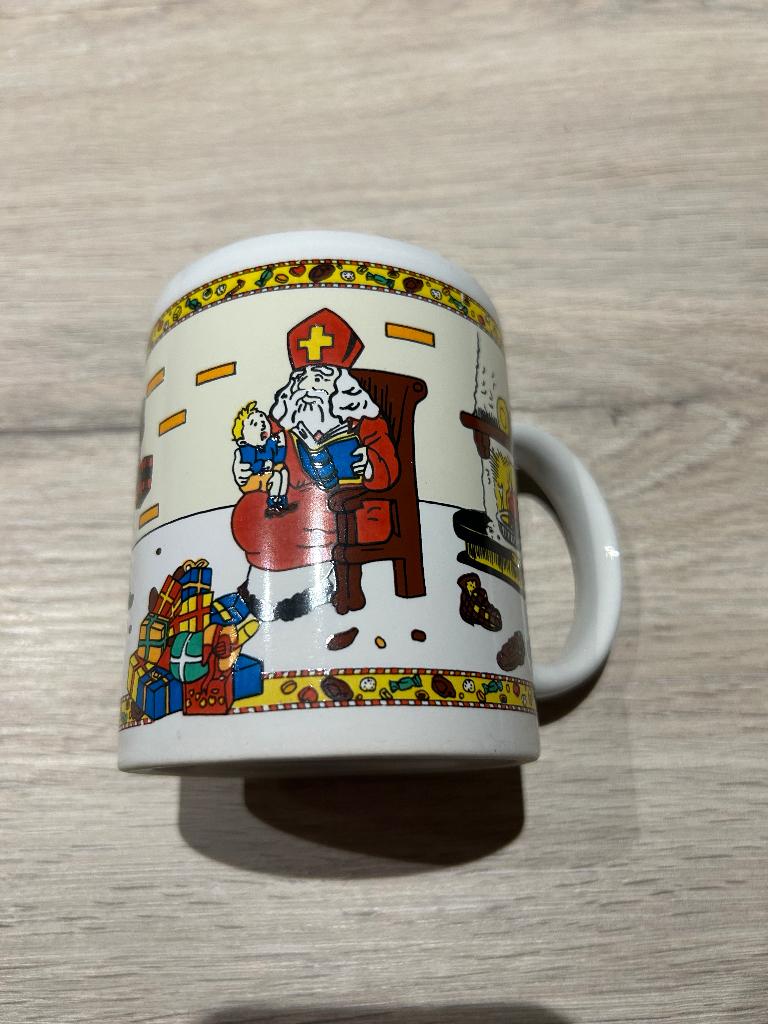 Mok Sinterklaas - zwarte piet, Ophalen of Verzenden, Zo goed als nieuw