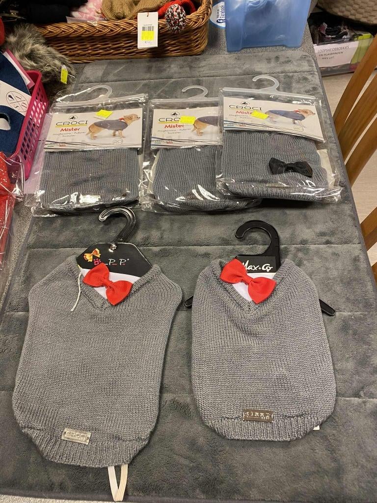 Mooie truitjes van italiaans merk Croci aan outlet, Animaux & Accessoires, Vêtements pour chiens, Neuf, Pull pour chien, Enlèvement ou Envoi