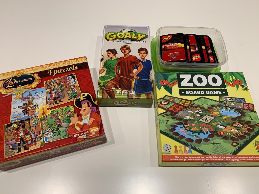 Set kinderspelletjes, Enlèvement, Utilisé, Puzzles