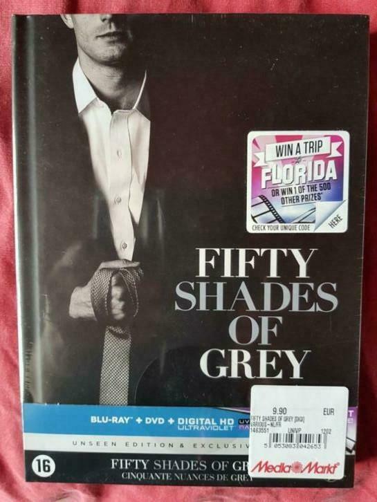 Fifty Shades Of Grey Blu Ray Speciale Uitgave ***NIEUW***, Ophalen of Verzenden, Drama