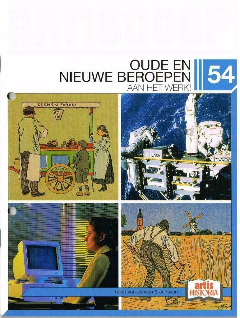 Oude en nieuwe beroepen aan het werk - Artiscoop 54, Jansen & Janssen, Enlèvement ou Envoi, Comme neuf, Non-fiction