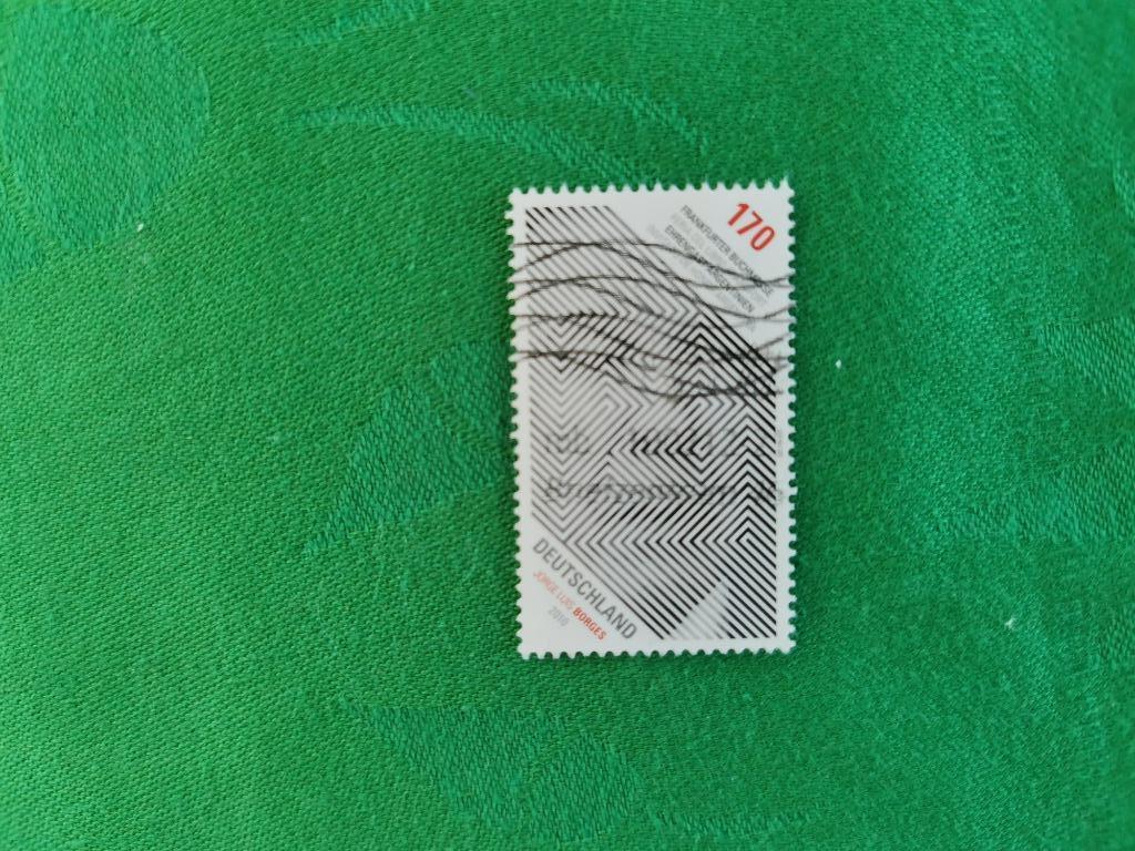 Duitsland 2010 - Jorge Luis Borges (gezamenl. Argentinie), Ophalen of Verzenden, 1990 tot heden, Gestempeld