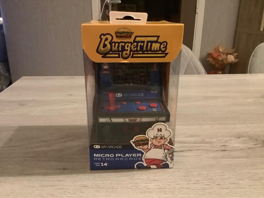 Microlecteur Burger Time My Arcade (Nouveau), Neuf, Enlèvement ou Envoi, 1 joueur, À partir de 12 ans