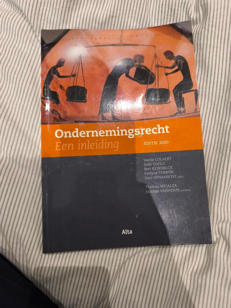 Veerle Colaert - Ondernemingsrecht: een inleiding, Enlèvement ou Envoi, Néerlandais, Veerle Colaert; Joeri Vananroye; Evelyne Terryn; Bert Keirsbilck