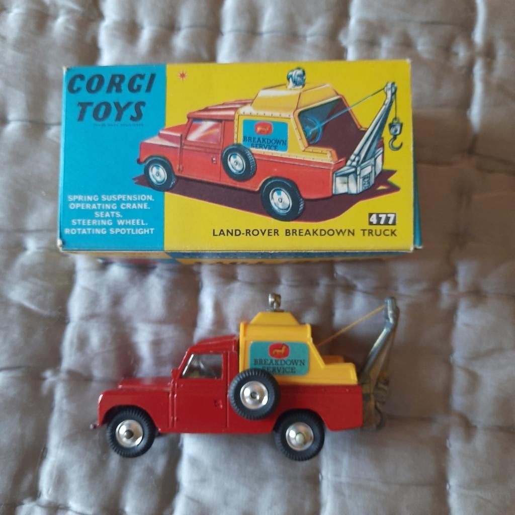 CORGI nr.477 : LANDROVER BREAKDOWN TRUCK*VINTAGE*NEW*, Ophalen, Nieuw, Auto, Corgi