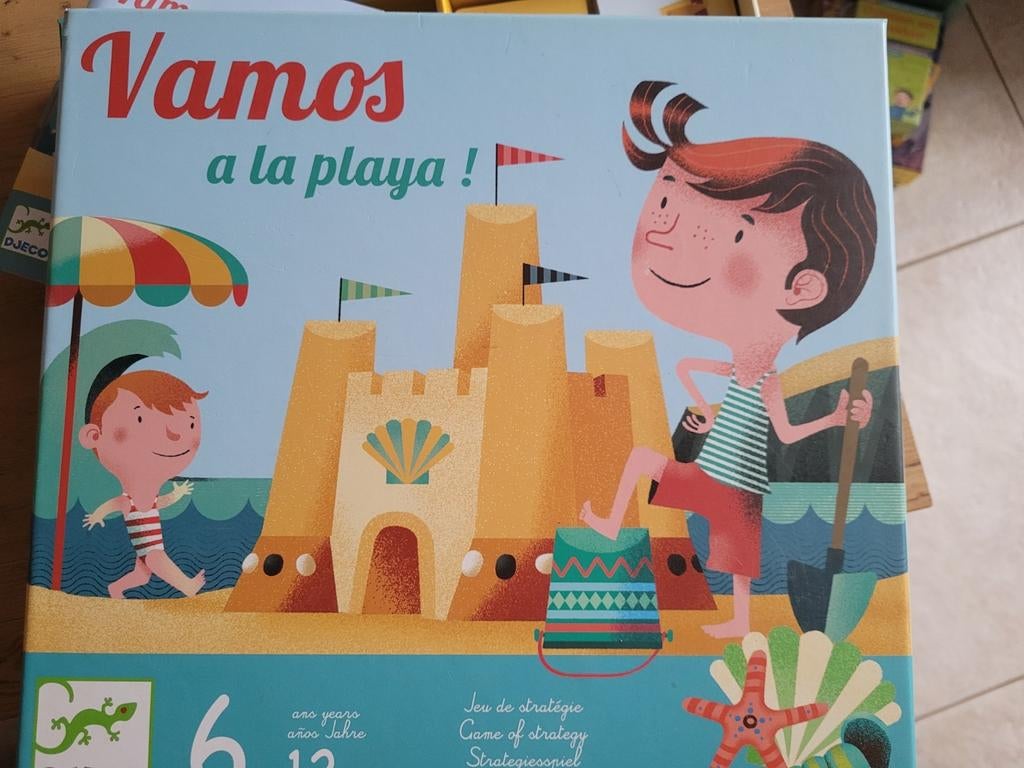 Jeu de société  DJECO - Vamos à la playa, Enlèvement, Comme neuf