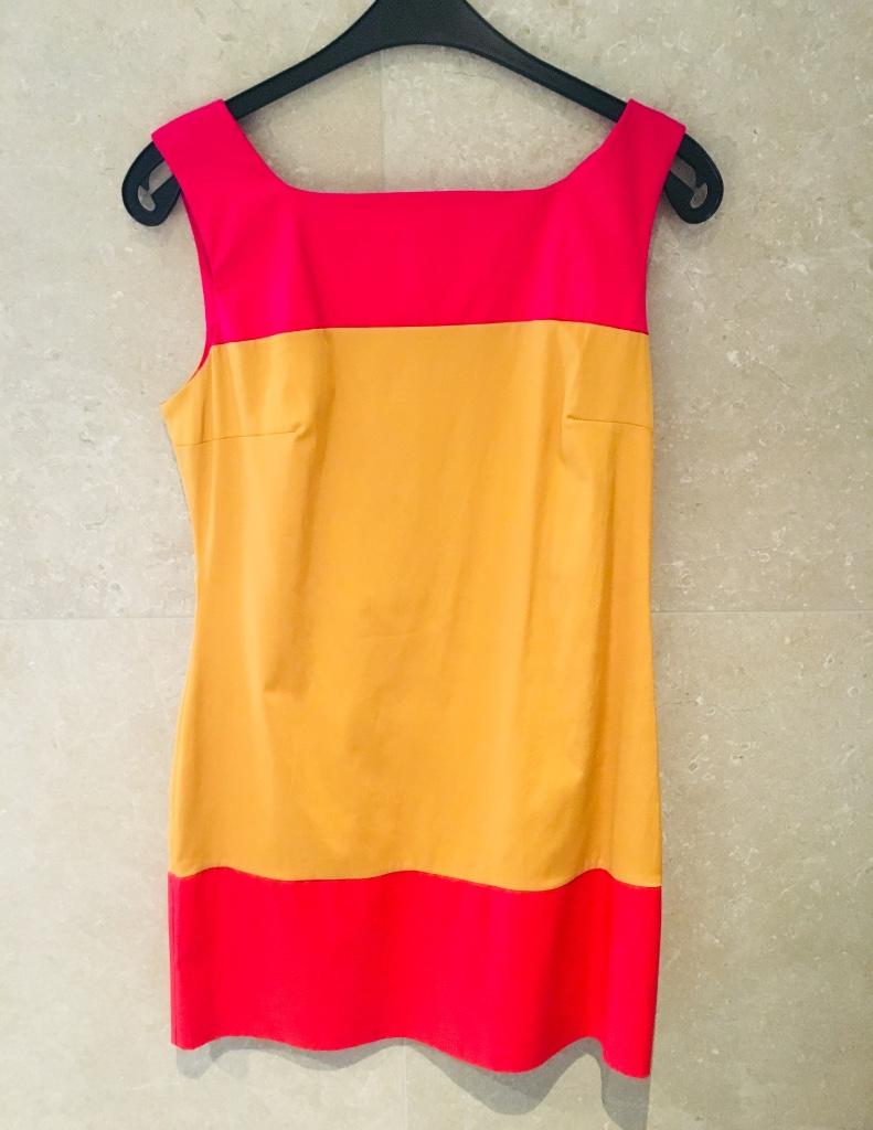 Jurk Explosion, Kleding | Dames, Maat 42/44 (L), Oranje, Ophalen of Verzenden, Zo goed als nieuw