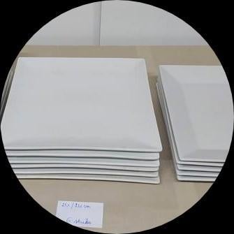 Grote porseleinen borden. Verschillende modellen. Zie foto's, Enlèvement, Comme neuf, Assiettes(s)