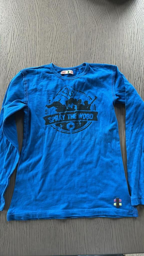 T shirt lange mouw, Ophalen