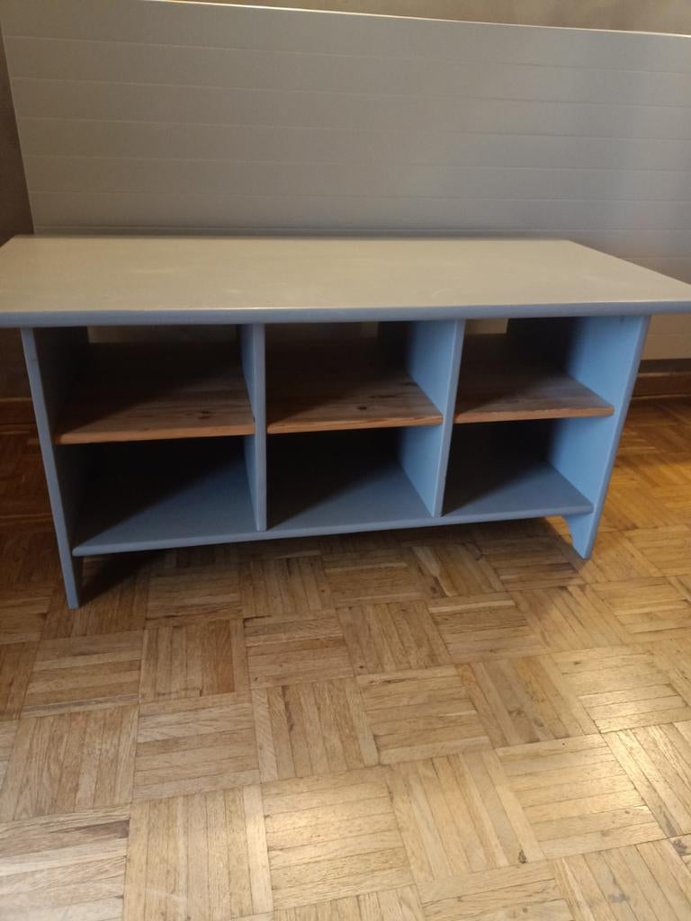 Table basse en bois repeinte, Enlèvement
