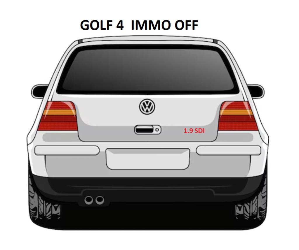 Golf 4 sdi ecu immo off, Enlèvement ou Envoi, Utilisé, Volkswagen