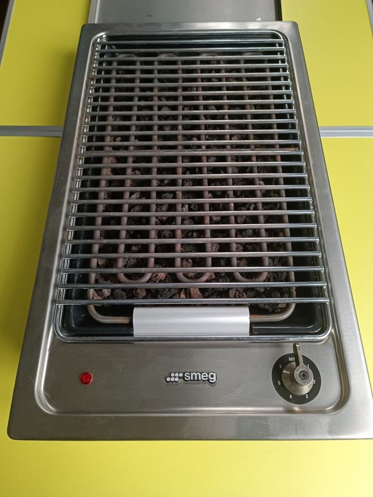 Gril encastrable pierres de lave, Ophalen