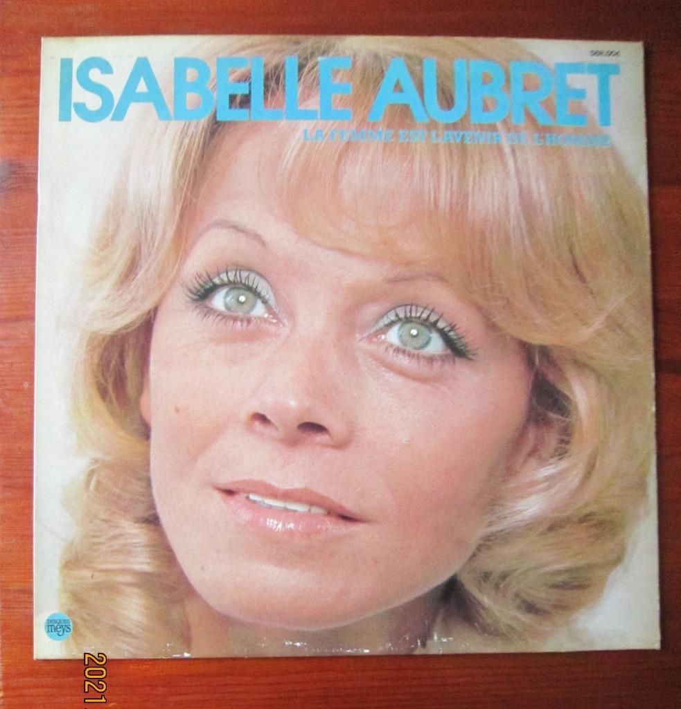 Vinyle 33 T "La femme est l'avenir de l'homme" I. Aubret, Envoi, Utilisé