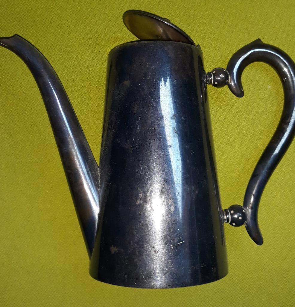 zilveren koffiekan vermoedelijk jaren 20, Antiek en Kunst, Verzenden