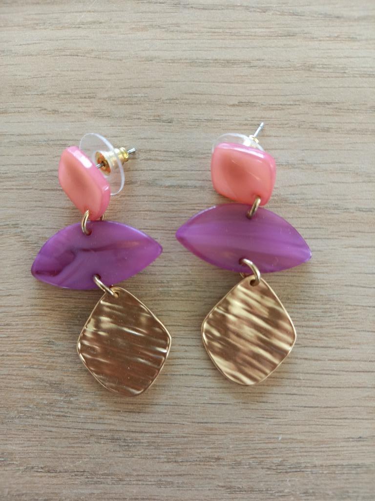 Oorbellen, Overige materialen, Hangers, Overige kleuren, Ophalen of Verzenden