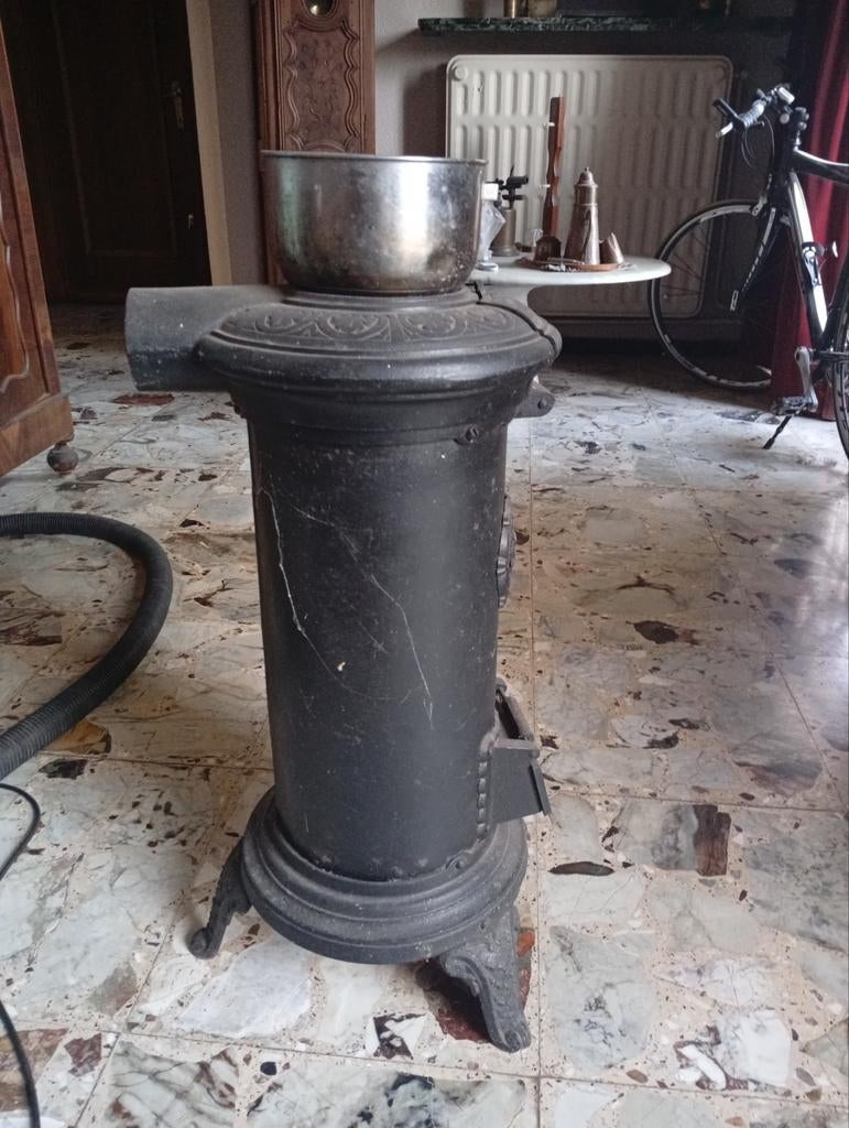 Klein zuinig hoogrendementskacheltje, Maison & Meubles, Accessoires pour la Maison | Colonnes & Piliers, Enlèvement