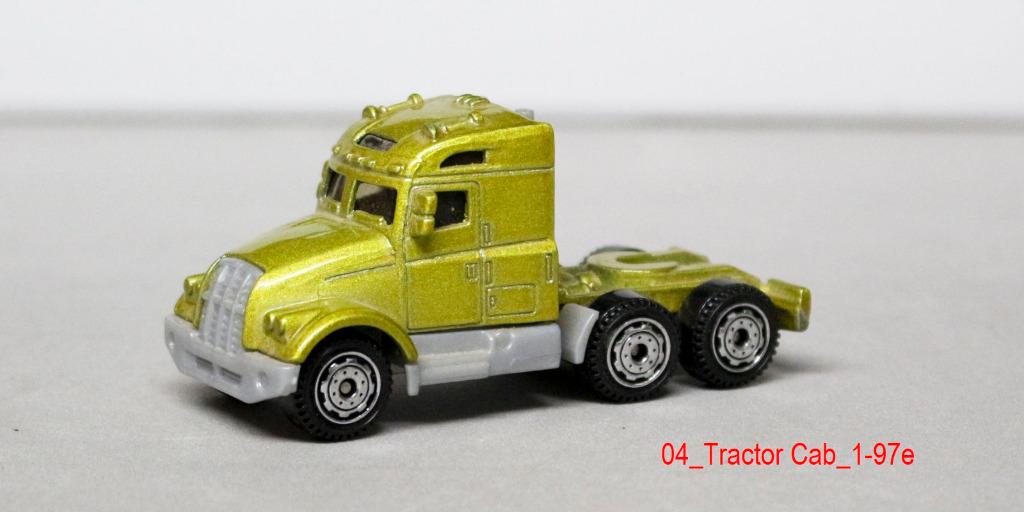 Véhicules_Matchbox_1-97e_camions_04_Tractor Cab_Mattel, Ophalen of Verzenden, Gebruikt, Bus of Vrachtwagen